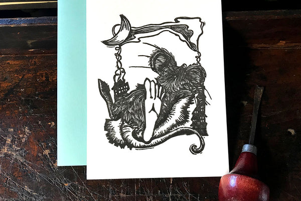 Twas the Night Before Christmas - Letterpress Card  |  by Paprika Press