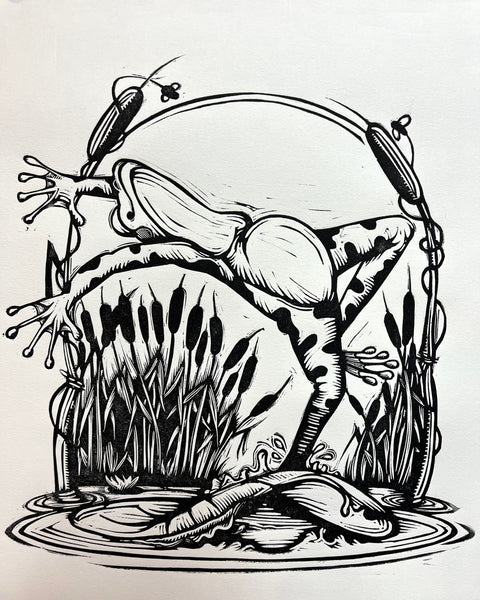 Frog Dance TShirt | by Paprika Press