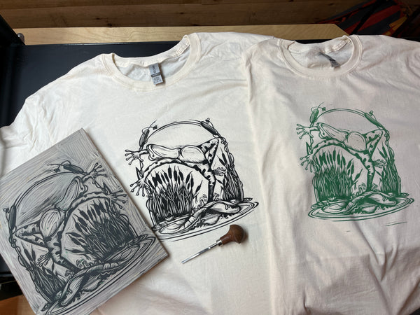 Frog Dance TShirt | by Paprika Press