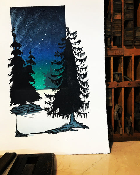 The Stars Were Brightly Shining | by Paprika Press