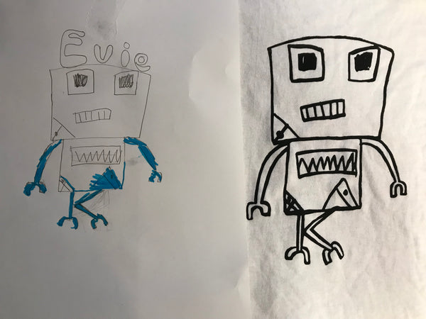 Robot has to Pee - T-shirt | by Paprika Press