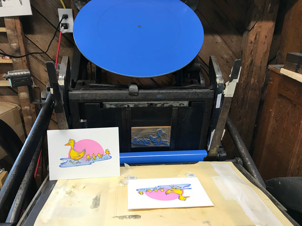 Make Way For Mom - Letterpress Card | by Paprika Press