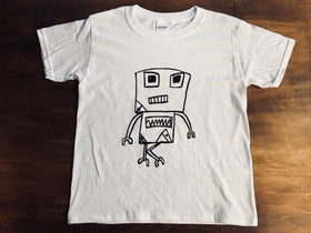 Robot has to Pee - T-shirt | by Paprika Press
