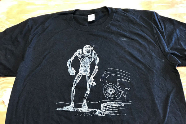 Lonely Robot - Tshirt | by Paprika Press